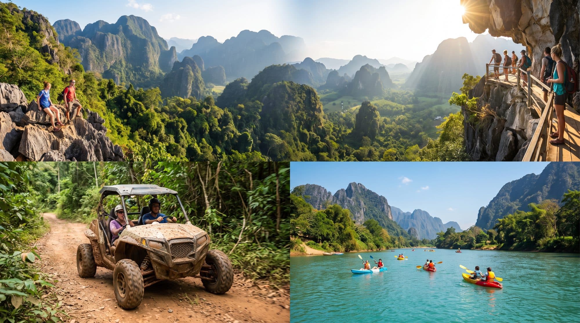 Kayaking + Buggy + Nam Xai + Blue Lagoon 3